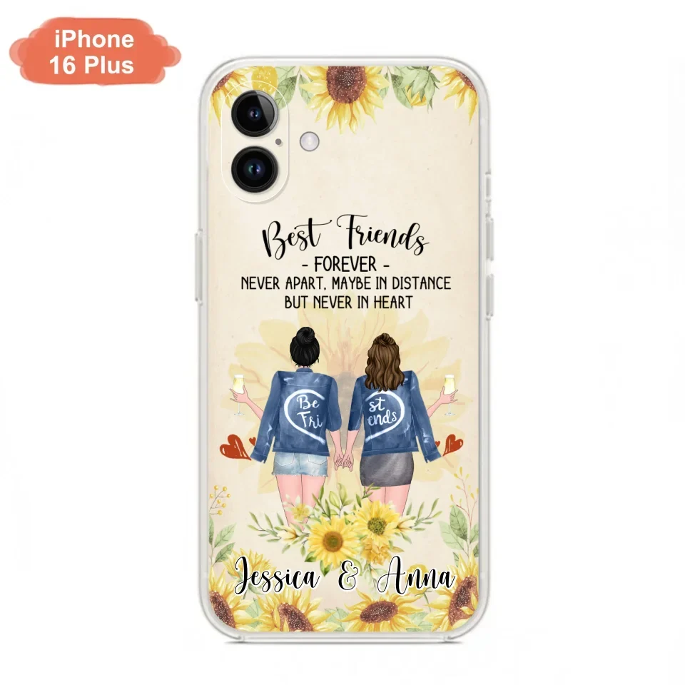Custom Personalized Friends Phone Case - Upto 4 Besties - Gift Idea For Best Friends - Best Friends Forever - Case for iPhone/Samsung