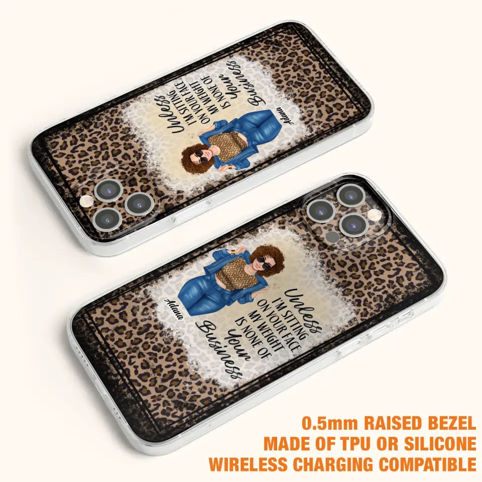 Custom Personalized Sassy Thick Girl Phone Case - Gift For Friend/ Sister/ Birthday Gift - Case For iPhone And Samsung