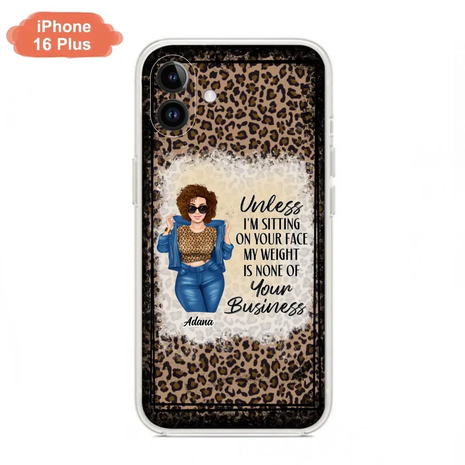 Custom Personalized Sassy Thick Girl Phone Case - Gift For Friend/ Sister/ Birthday Gift - Case For iPhone And Samsung