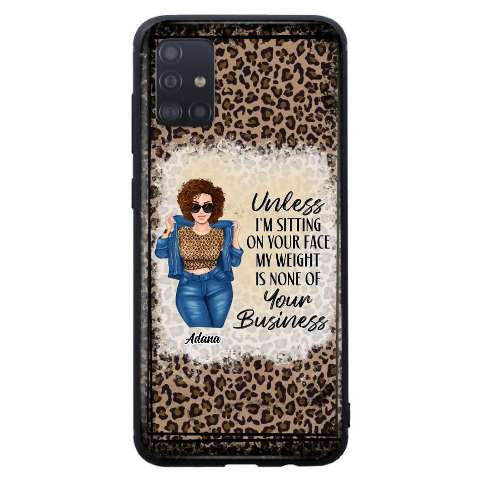 Custom Personalized Sassy Thick Girl Phone Case - Gift For Friend/ Sister/ Birthday Gift - Case For iPhone And Samsung