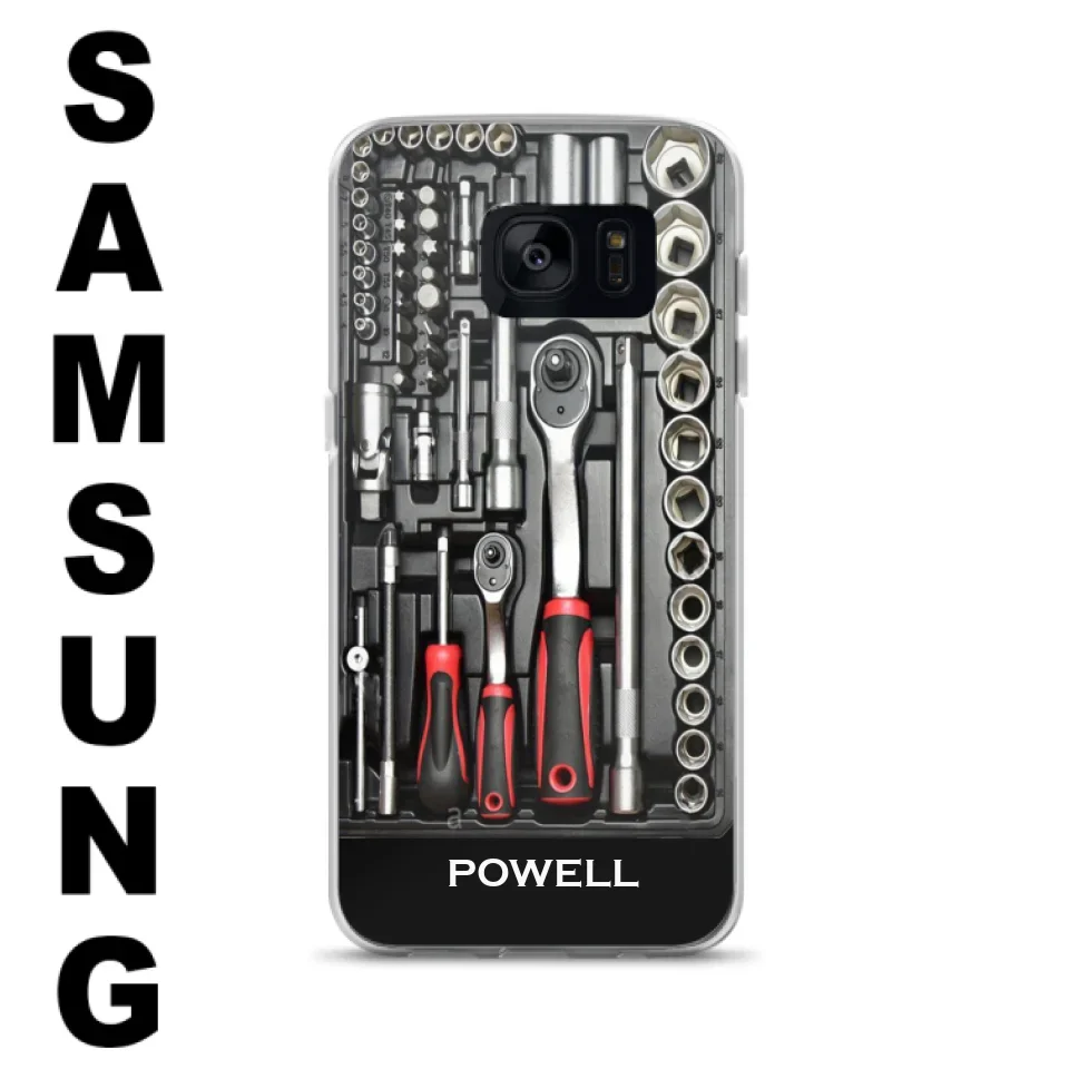 Custom Personalized Mechanic Toolbox Phone Case - Case For iPhone, Samsung And Xiaomi - RCT18X