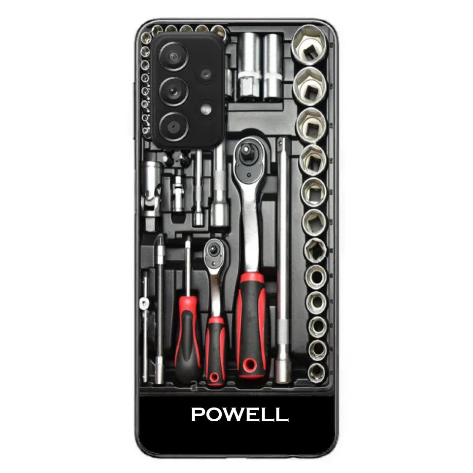 Custom Personalized Mechanic Toolbox Phone Case - Case For iPhone, Samsung And Xiaomi - RCT18X
