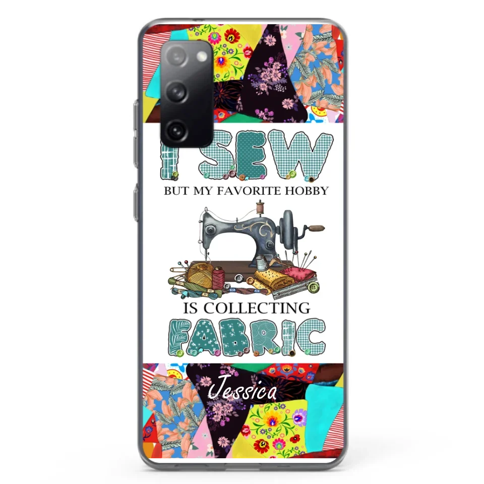 Custom Personalized Sewing Machine Phone Case - Gift Idea For Sewing Lovers - Case For iPhone, Samsung and Xiaomi - 8WU8I3