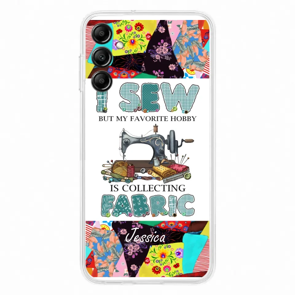 Custom Personalized Sewing Machine Phone Case - Gift Idea For Sewing Lovers - Case For iPhone, Samsung and Xiaomi - 8WU8I3