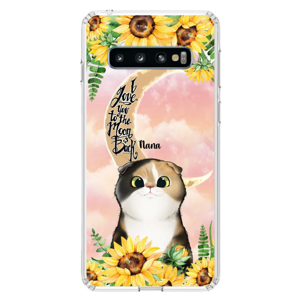 Custom Personalized Cat Phone Case - Best Gift Idea For Cat Lovers With Upto 7 Cats - Case For iPhone, Samsung and Xiaomi