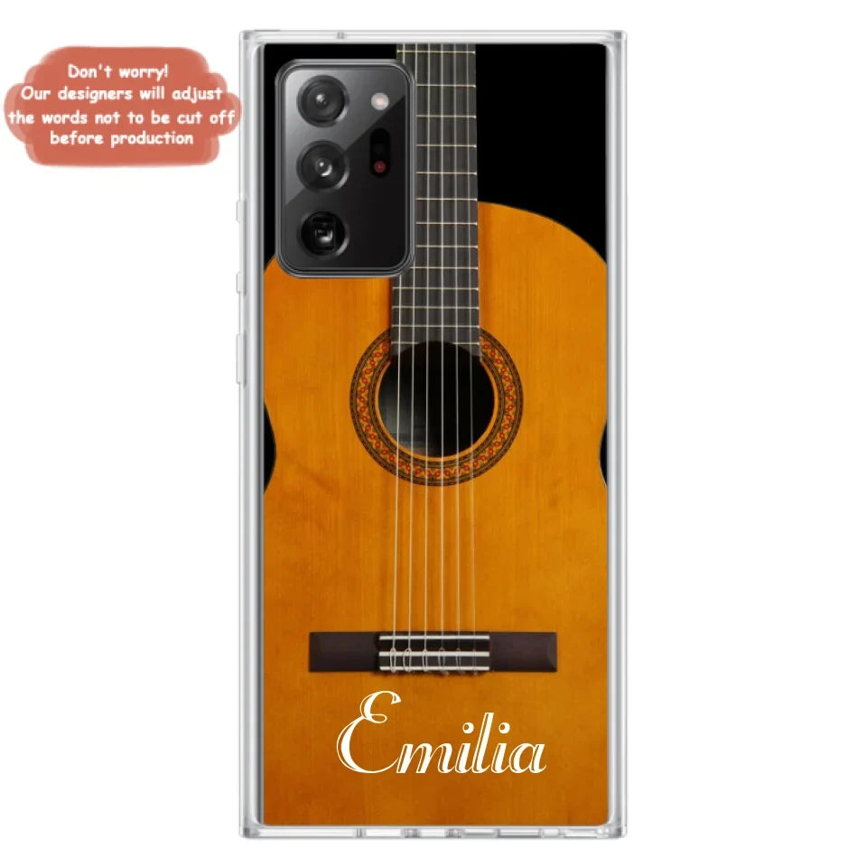 Custom Personalized Guitar Phone Case - Best Gift For Guitarist - Case For iPhone, Samsung and Xiaomi - MDXORB