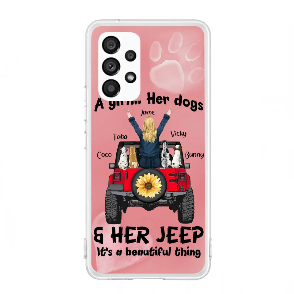 Personalized Dog Mom & Off-road Phone case - Case For Iphone and Samsung - 2OTN07