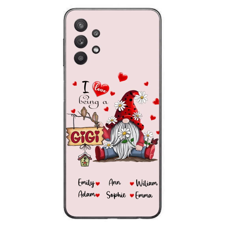 Custom Personalized Phone Case - I Love Being a Grandma - R5OIKQ