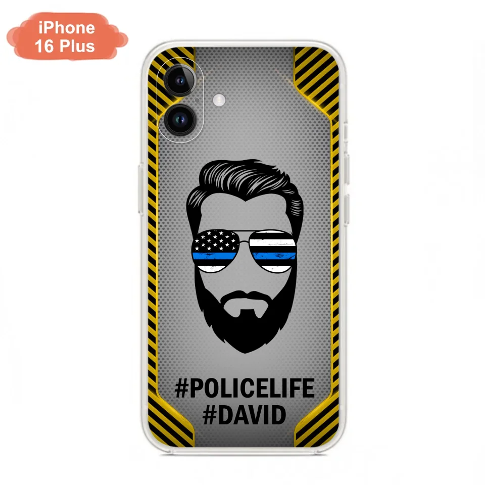 Custom Personalized Policelife Phone Case - Best Gift for Dads - For iPhone And Samsung - NTQYR8
