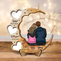 Custom Personalized Couple 2 Layered Wooden Art - Anniversary Gift Idea Couple - Hello Will You I Do