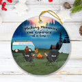 Personalized Camping Ornament - Full Option - Gift For Camping Lovers - The Best Memories Are Made Camping