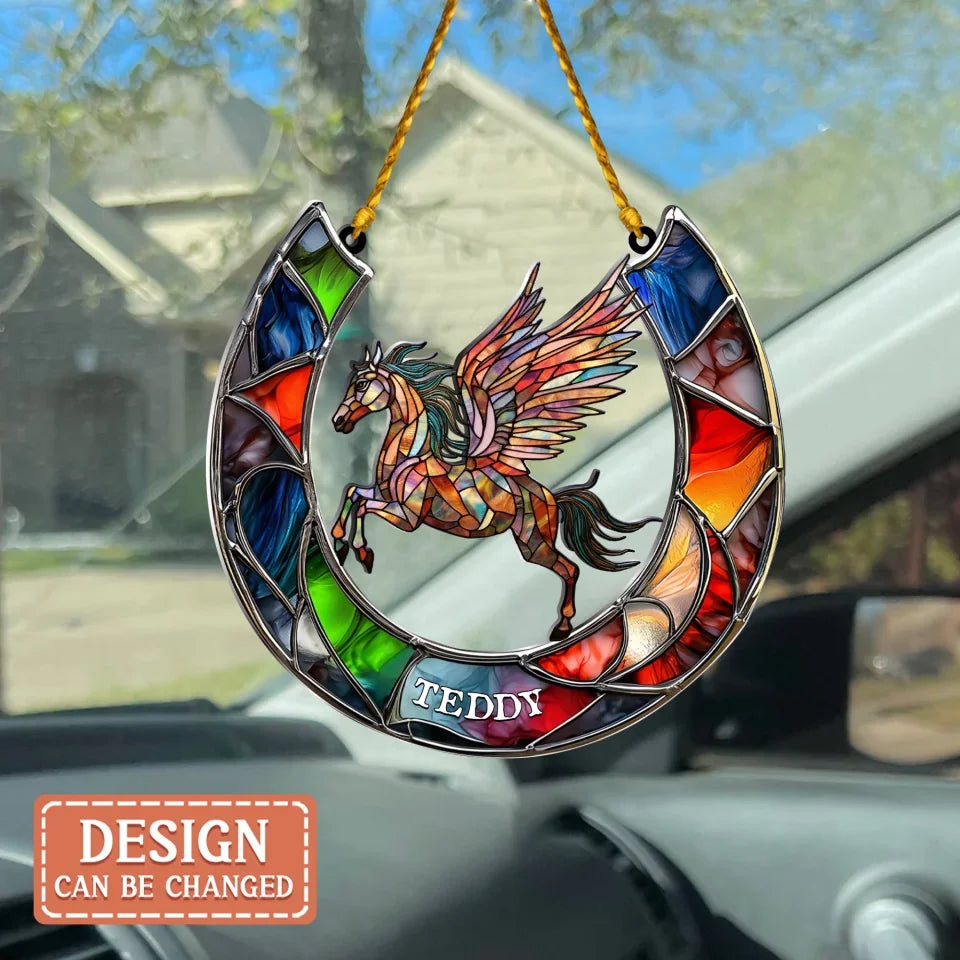 Personalized Horse Acrylic Ornament - Gift Idea For Horse Lovers
