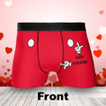Funny Men's Boxer Briefs - Gift Idea For Men, Boyfriend, Husband - The Man The Legend