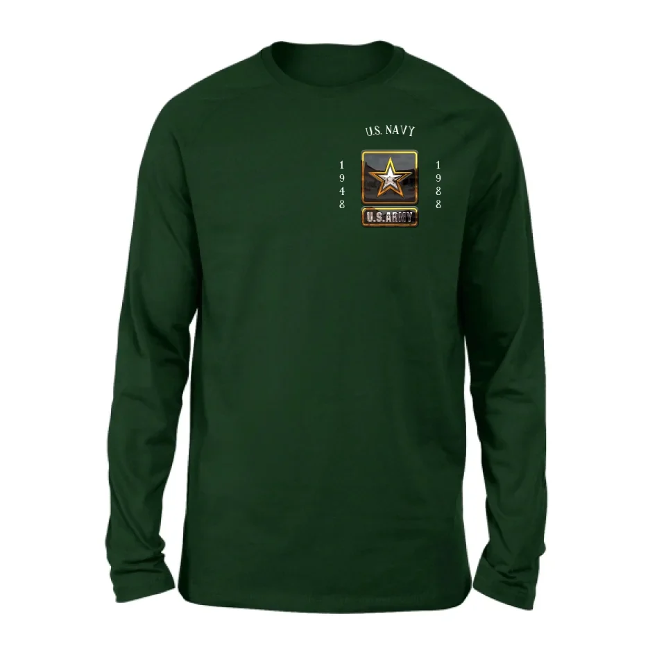 Personalized Veteran Shirt/Hoodie - Father's Day Gift Idea for Veteran