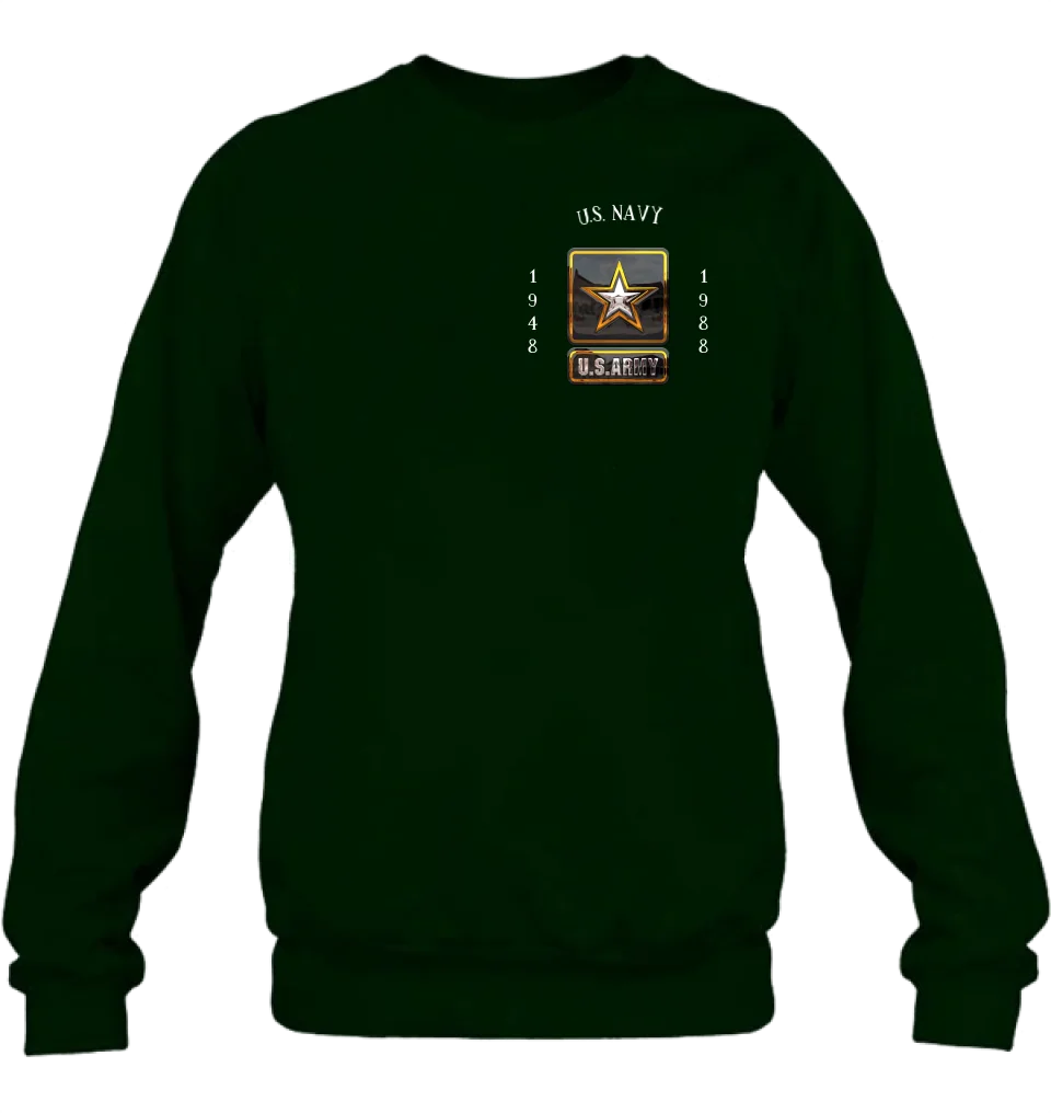Personalized Veteran Shirt/Hoodie - Father's Day Gift Idea for Veteran