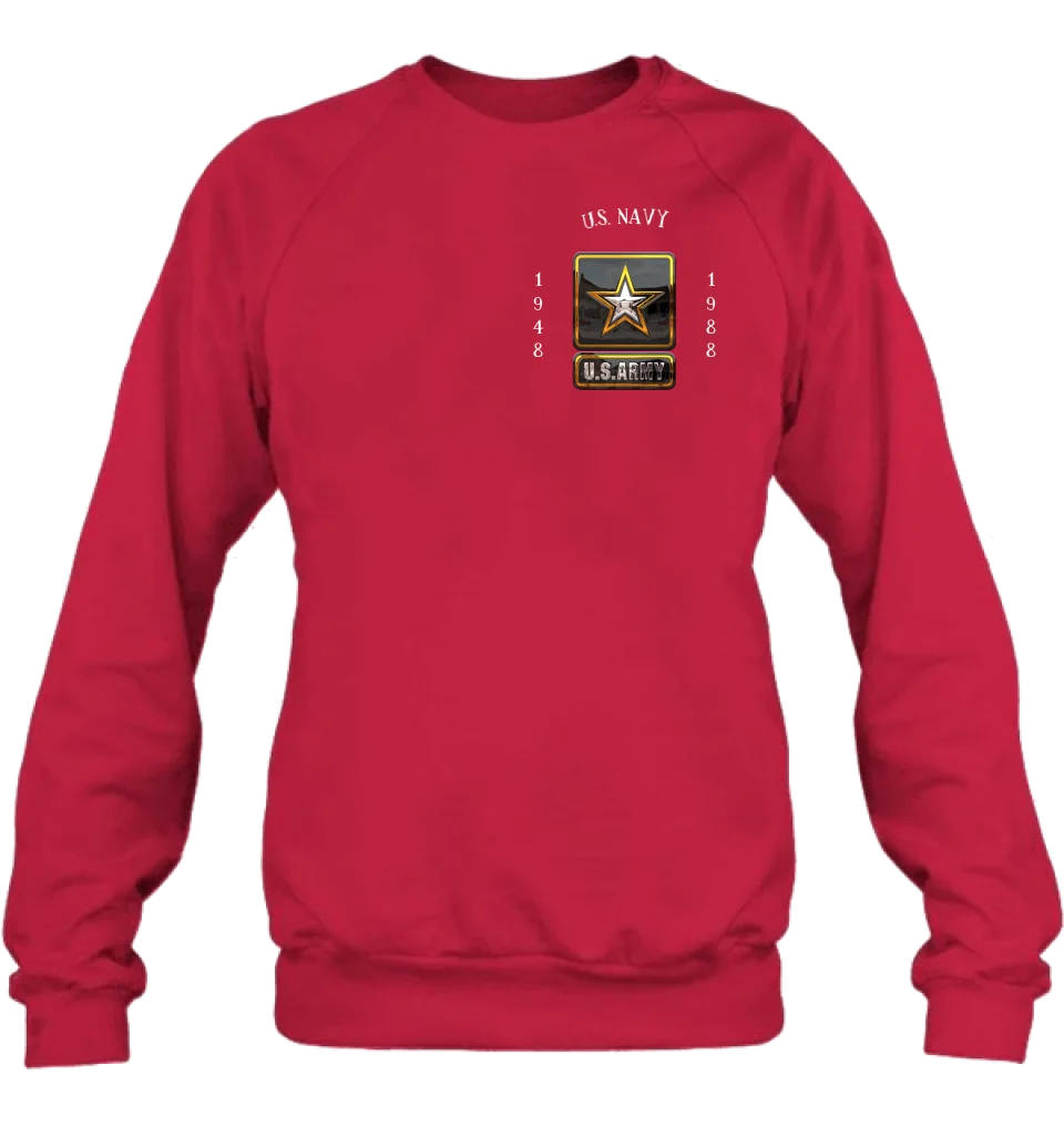 Personalized Veteran Shirt/Hoodie - Father's Day Gift Idea for Veteran