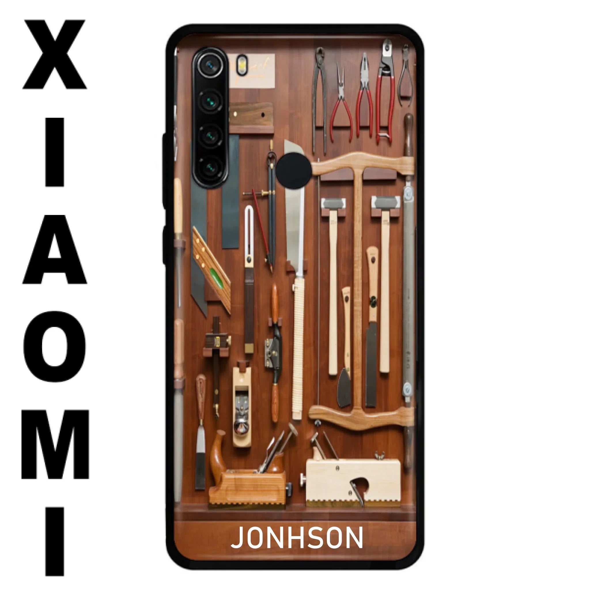 Custom Personalized Carpenter Toolbox Phone Case - Case For iPhone, Samsung And Xiaomi - J59VWE