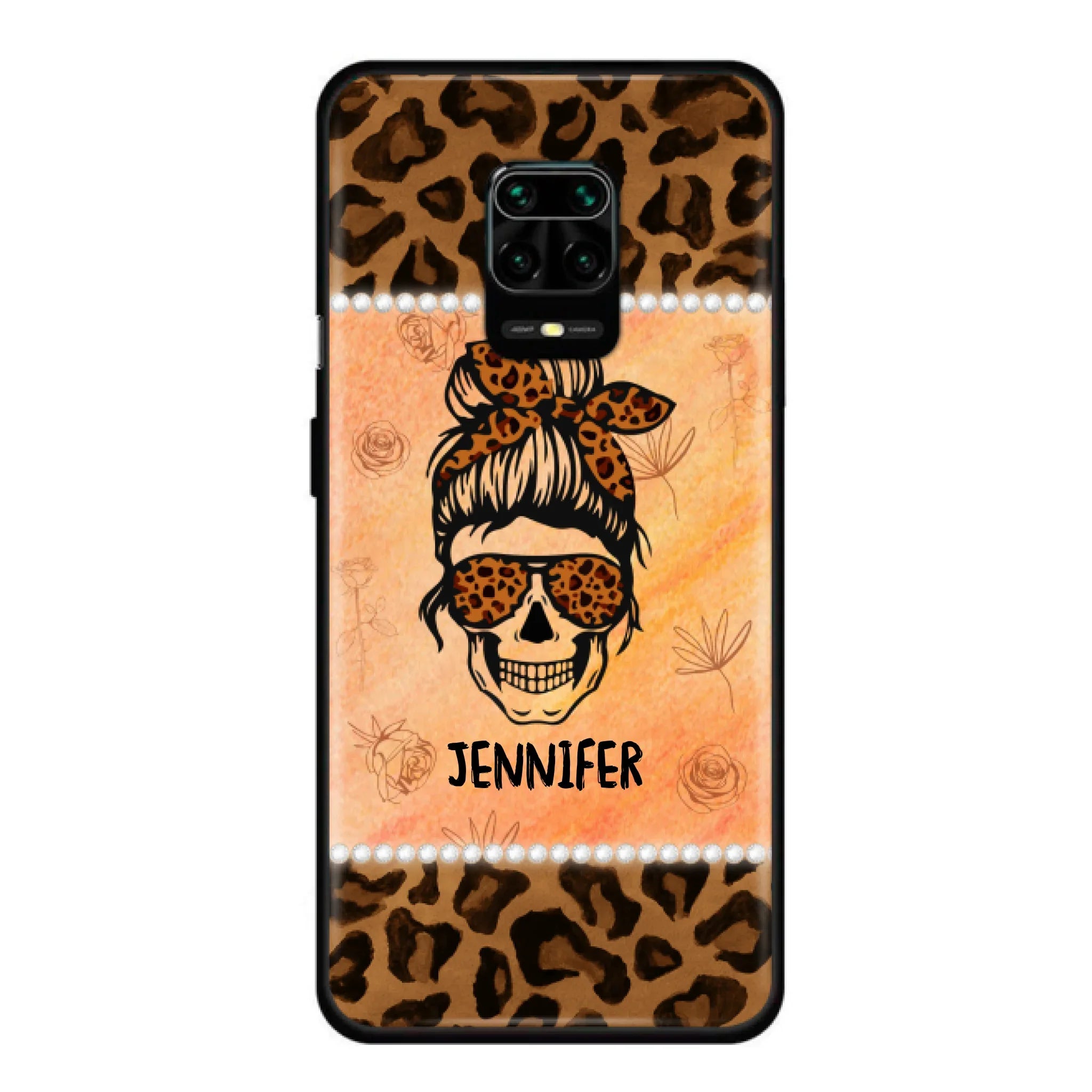 Custom Personalized Skull Phone Case - Phone Case For iPhone, Samsung and Xiaomi