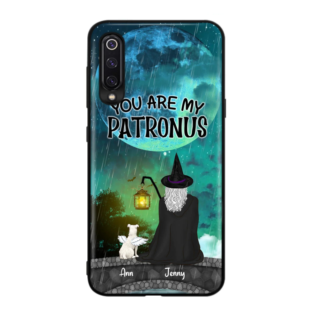 Personalized Witchy Phone Case - Up to 2 Girls and 4 Pets - You Are My Patronus - 4UM2XW
