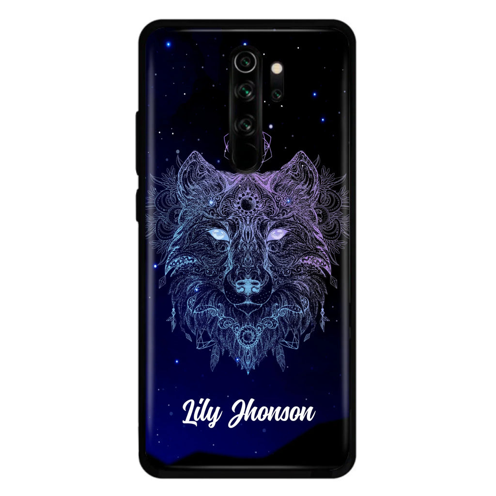Custom Personalized Wolf Mandala Phone Case - Best Gift For Wolf Lover's - Case For iPhone, Samsung and Xiaomi - TOMO90