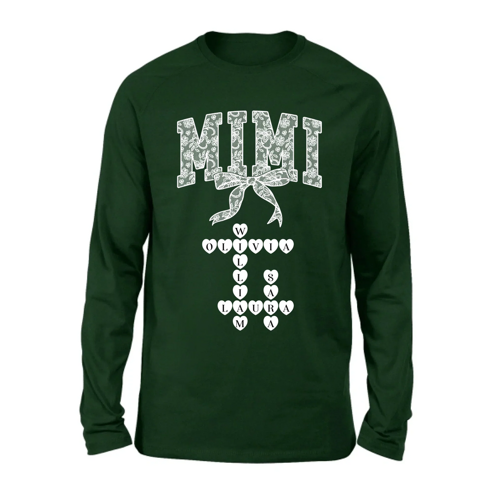 Personalized Grandma Unisex T-shirt/Sweatshirt/Long Sleeve/Hoodie - Gift Idea For Mother's Day/Mom/Grandma/Nana