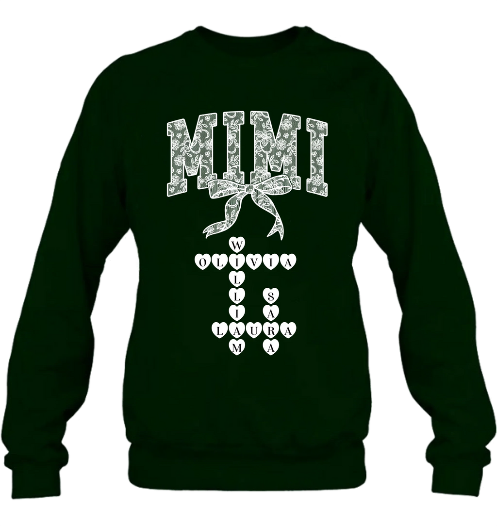 Personalized Grandma Unisex T-shirt/Sweatshirt/Long Sleeve/Hoodie - Gift Idea For Mother's Day/Mom/Grandma/Nana