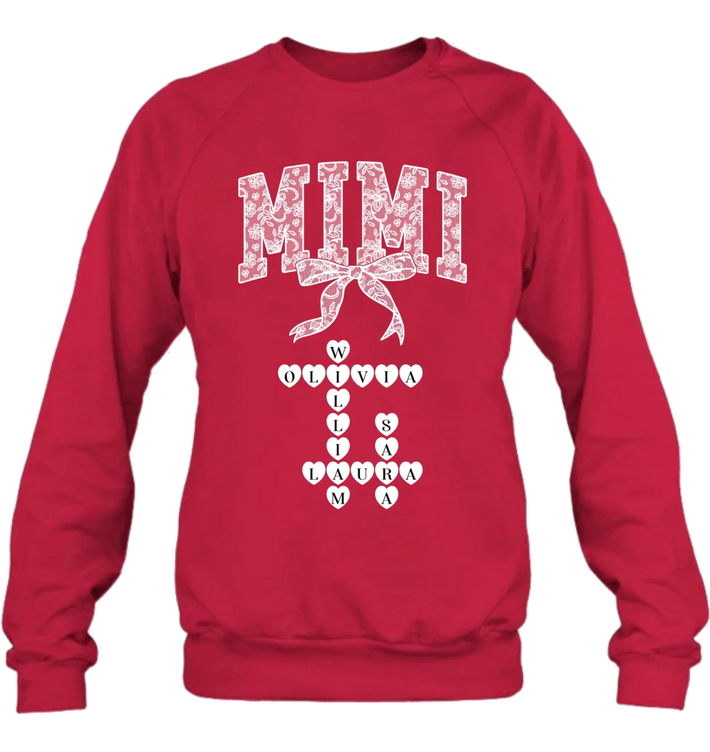 Personalized Grandma Unisex T-shirt/Sweatshirt/Long Sleeve/Hoodie - Gift Idea For Mother's Day/Mom/Grandma/Nana