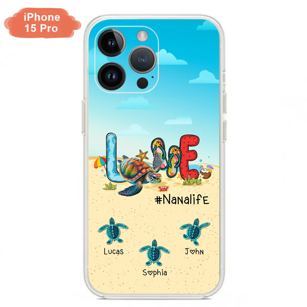 Custom Personalized Grandma Phone Case - Gift Idea For Grandma/ Mom - Case For iPhone/ Samsung - Nanalife