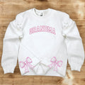 Personalized Grandma Embroidered Sweatshirt - Gift Idea For Grandma/Mom