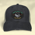 Personalized Upload Photo Distressed Ollie Cap - Happy 1st Father's Day