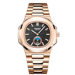 Rose Gold Black Surface