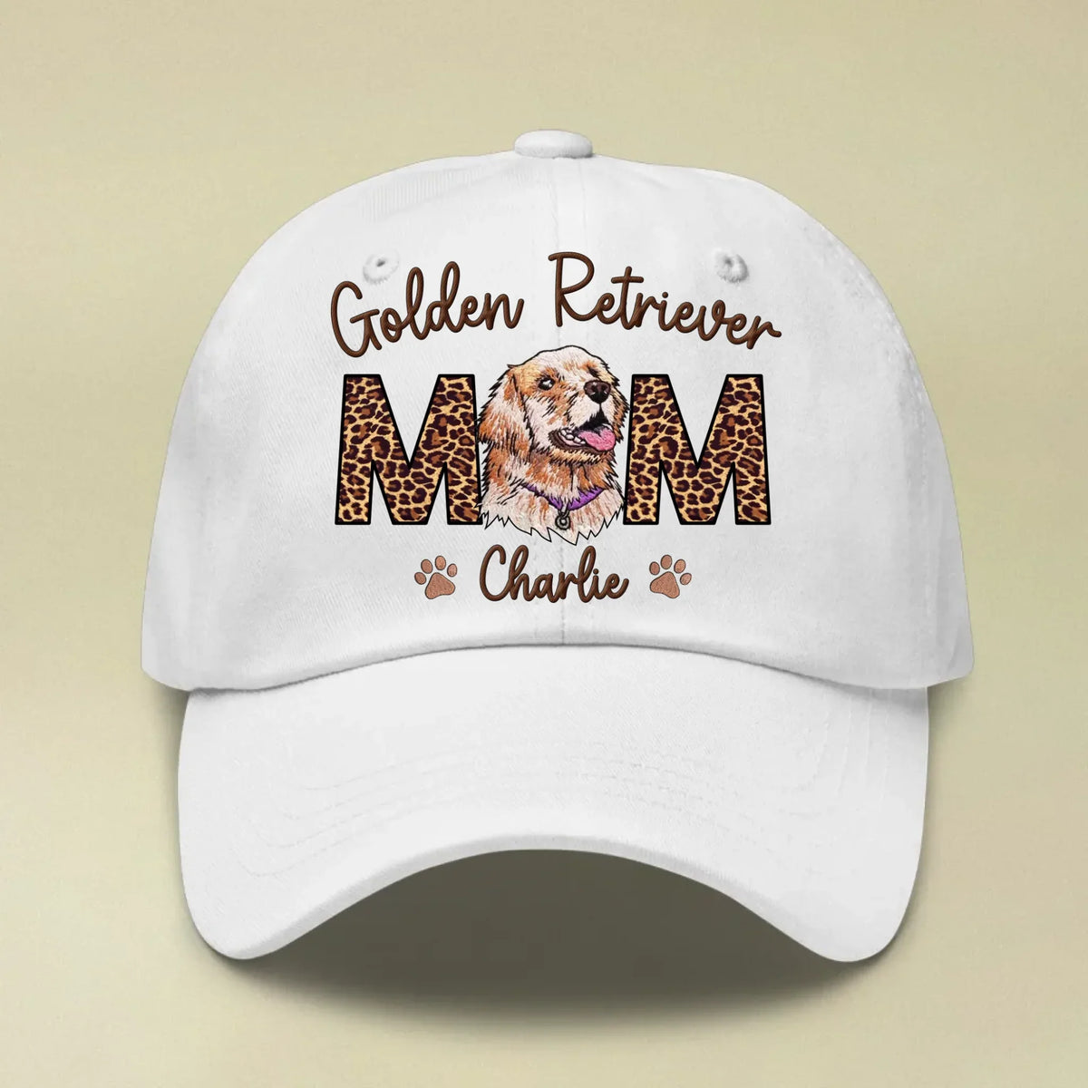 Personalized Dog Mom/ Dog Dad Embroidery Cap - Mother's Day/ Father's Day Gift For Dog Lover