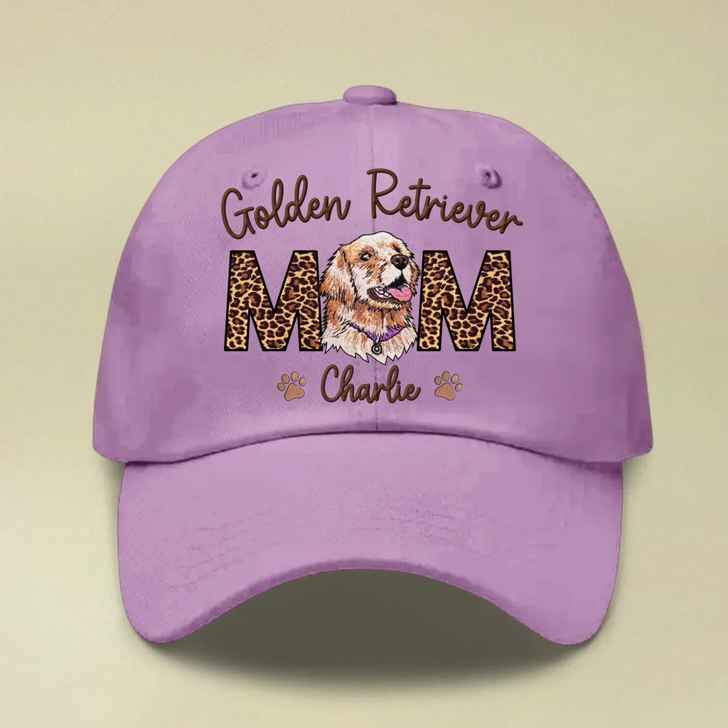 Personalized Dog Mom/ Dog Dad Embroidery Cap - Mother's Day/ Father's Day Gift For Dog Lover