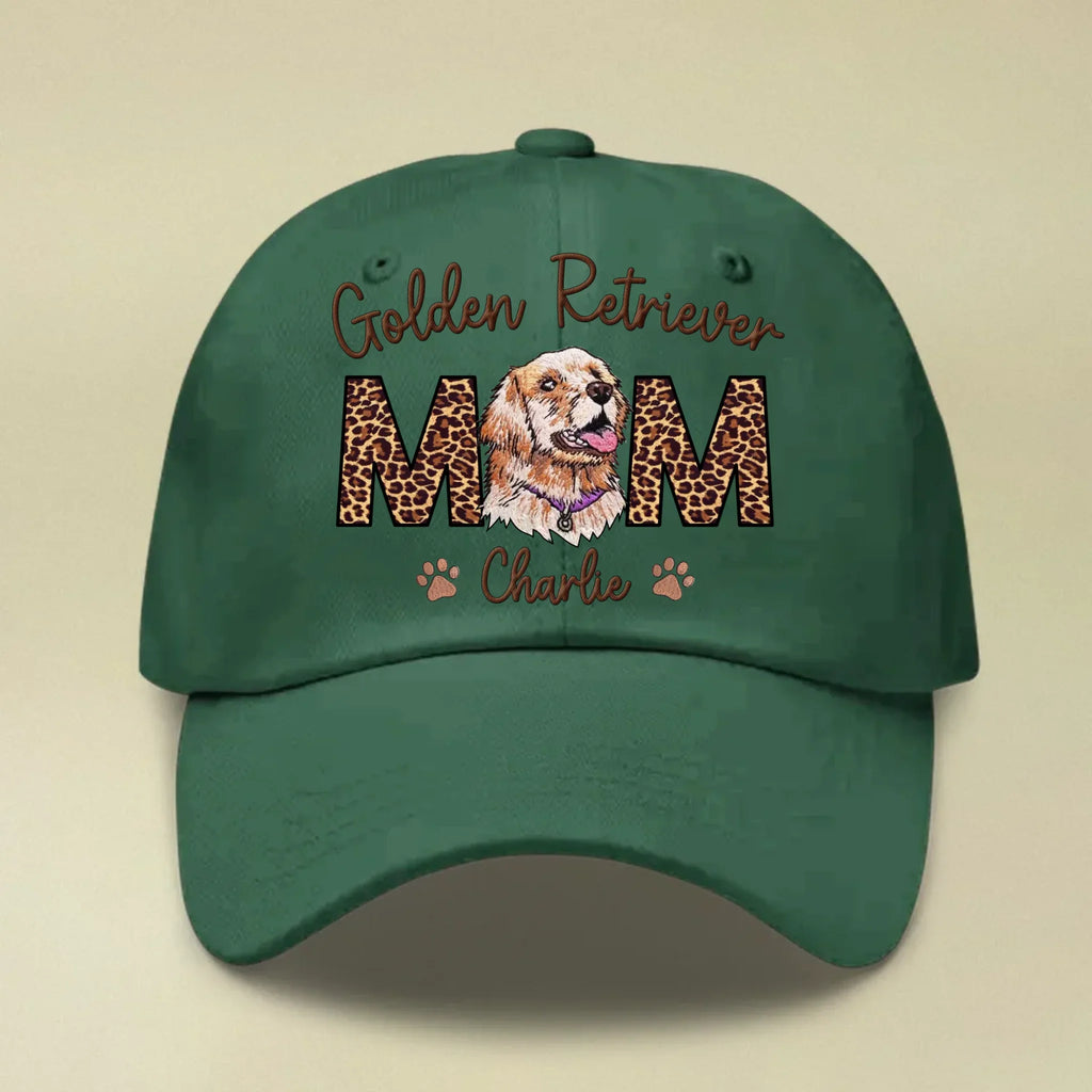 Personalized Dog Mom/ Dog Dad Embroidery Cap - Mother's Day/ Father's Day Gift For Dog Lover