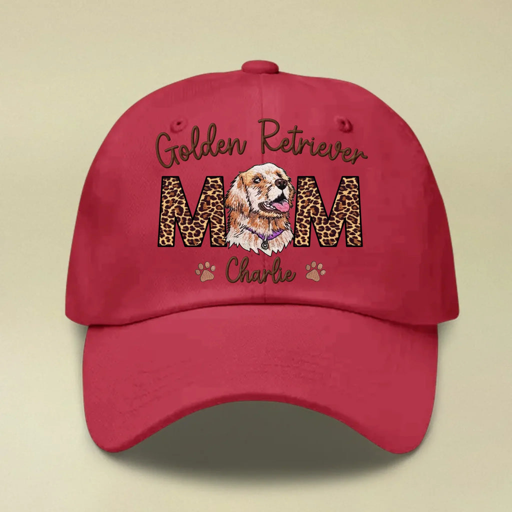 Personalized Dog Mom/ Dog Dad Embroidery Cap - Mother's Day/ Father's Day Gift For Dog Lover