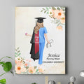 Personalized Nursing School Graduation Vertical Canvas - Best Gift Idea For Nurse/Future Nurse - Class Of 2025