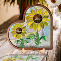 Personalized First Mom Now Nana Sunflower Suncatcher - Mother's Day Gift Idea