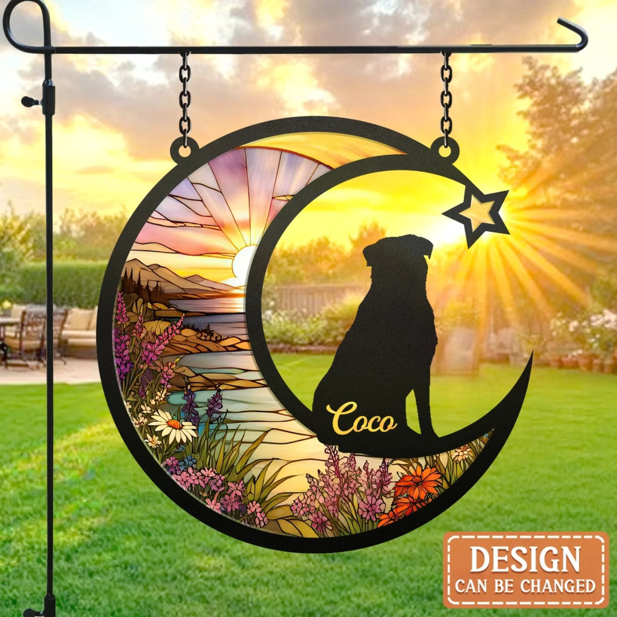 Personalized Memorial Dog Metal Sign - Memorial Gift Idea For Dog Owner