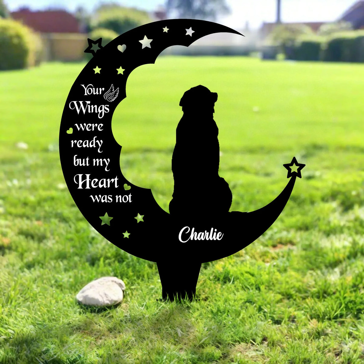Personalized Memorial Dog Metal Sign - Pet Memorial Gift for Dog Lovers