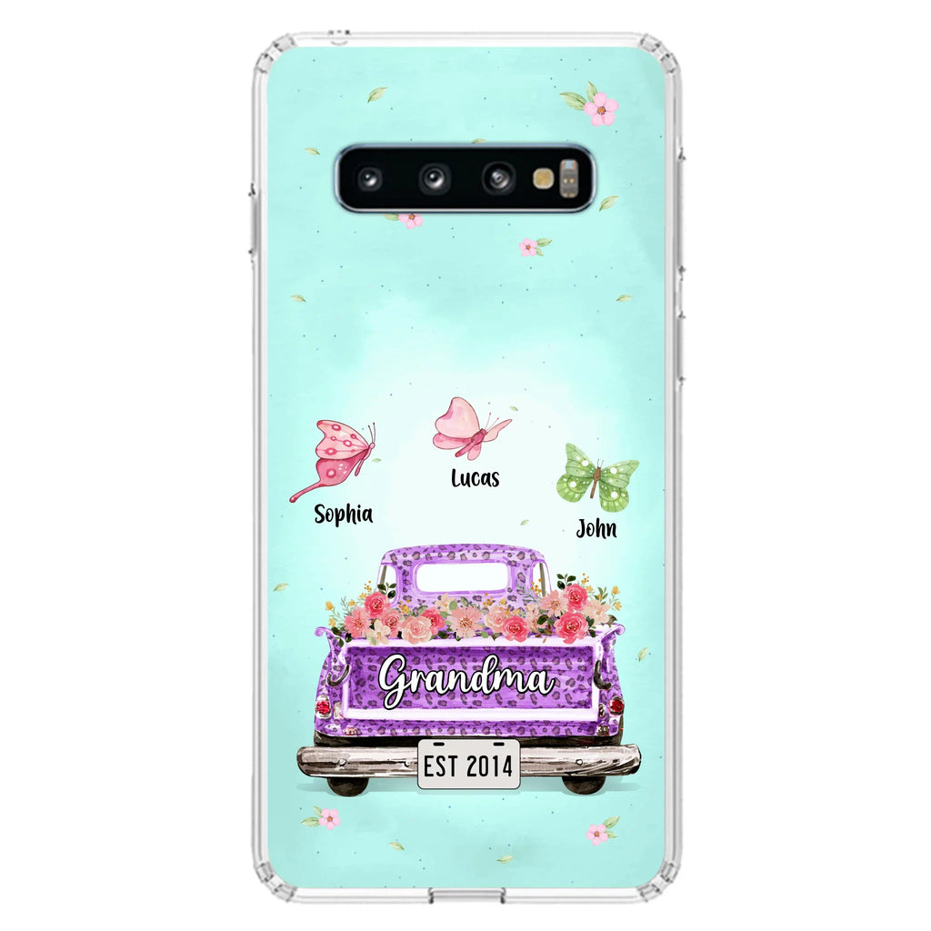 Custom Personalized Grandma Phone Case - Gift Idea For Grandma/ Mom - Case For iPhone/ Samsung