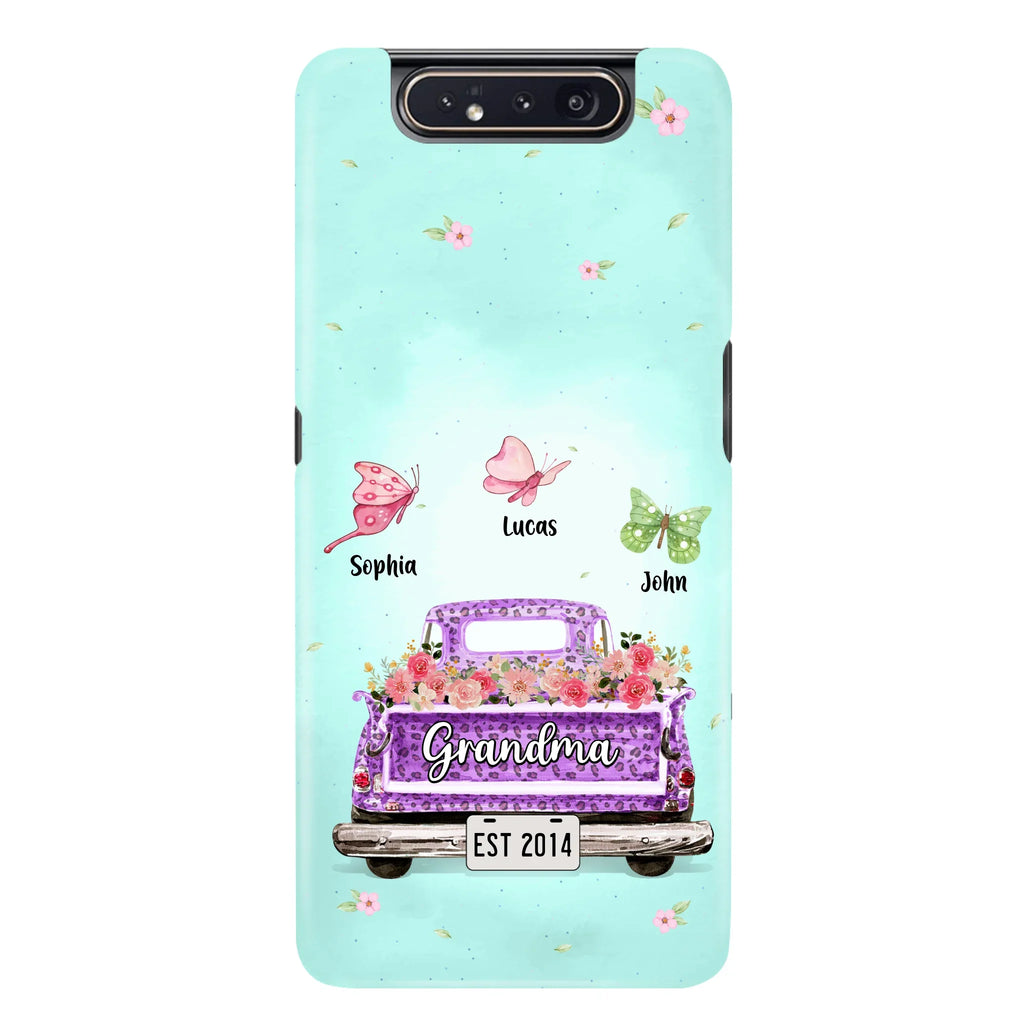 Custom Personalized Grandma Phone Case - Gift Idea For Grandma/ Mom - Case For iPhone/ Samsung