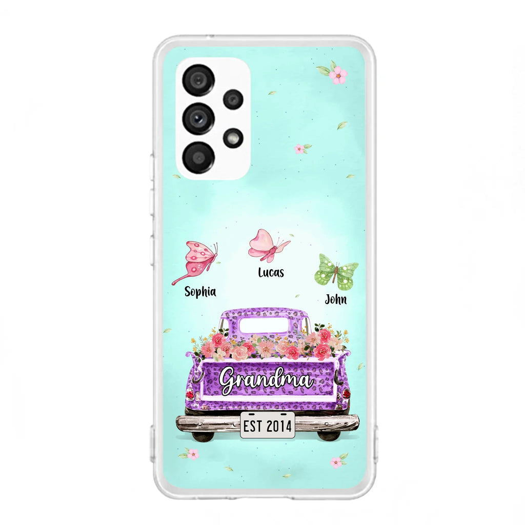 Custom Personalized Grandma Phone Case - Gift Idea For Grandma/ Mom - Case For iPhone/ Samsung