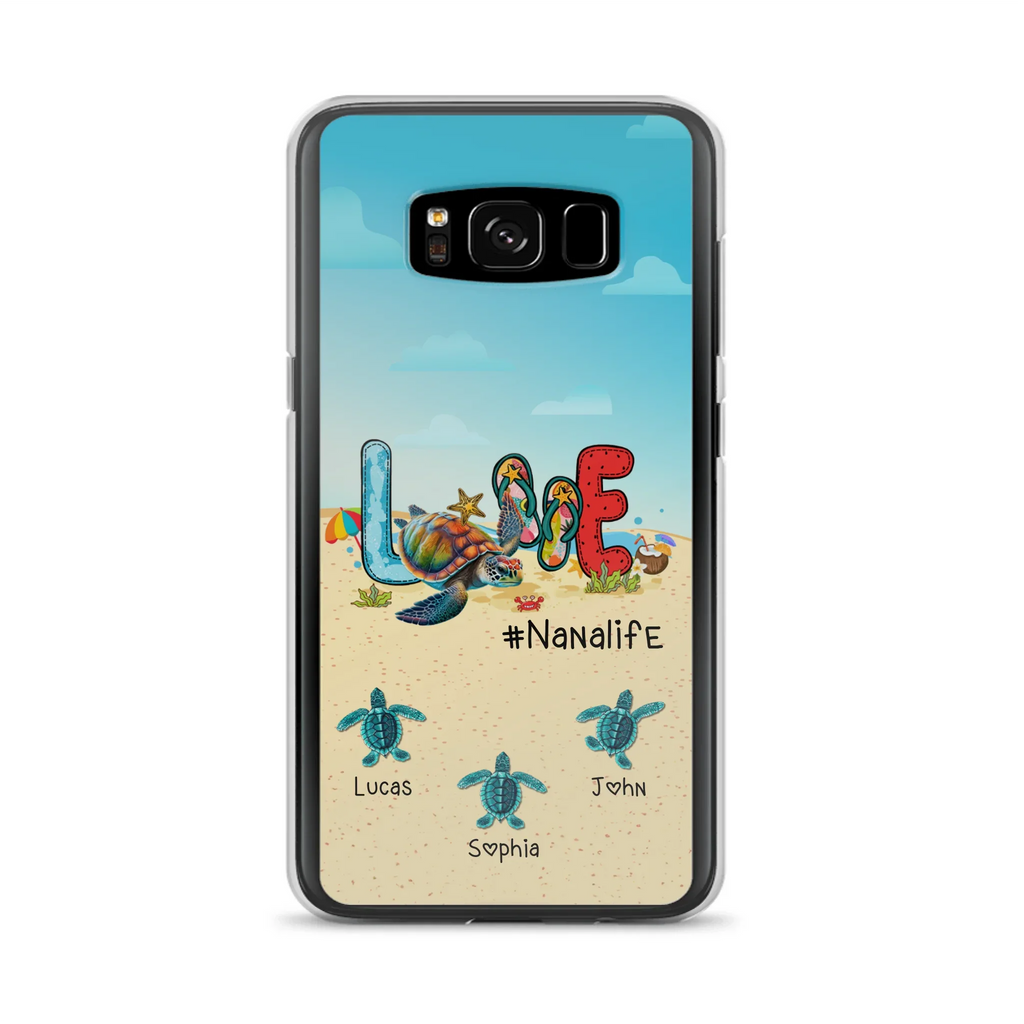 Custom Personalized Grandma Phone Case - Gift Idea For Grandma/ Mom - Case For iPhone/ Samsung - Nanalife