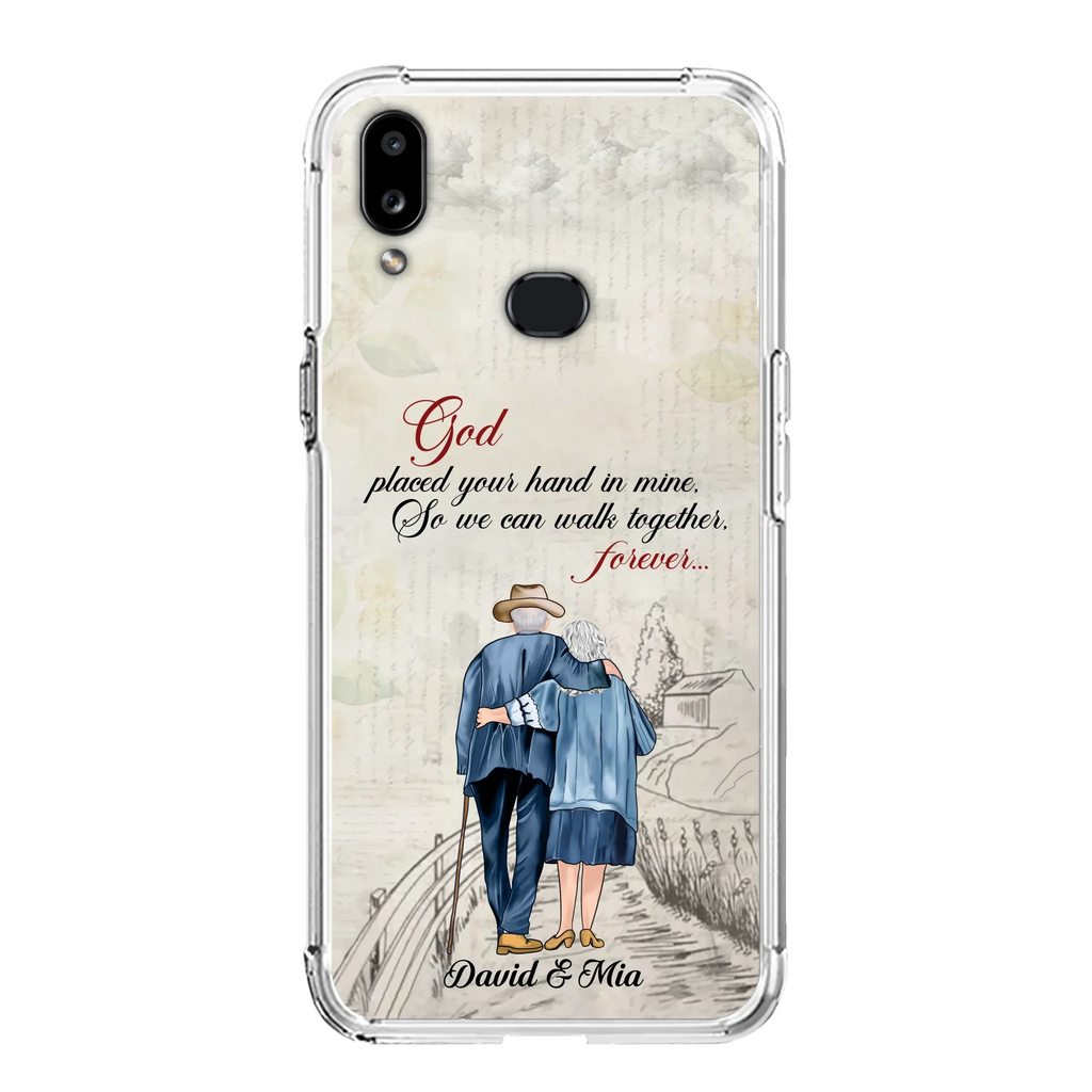 Personalized Old Couple Phone Case - Best Gift For Couple - Case For iPhone And Samsung