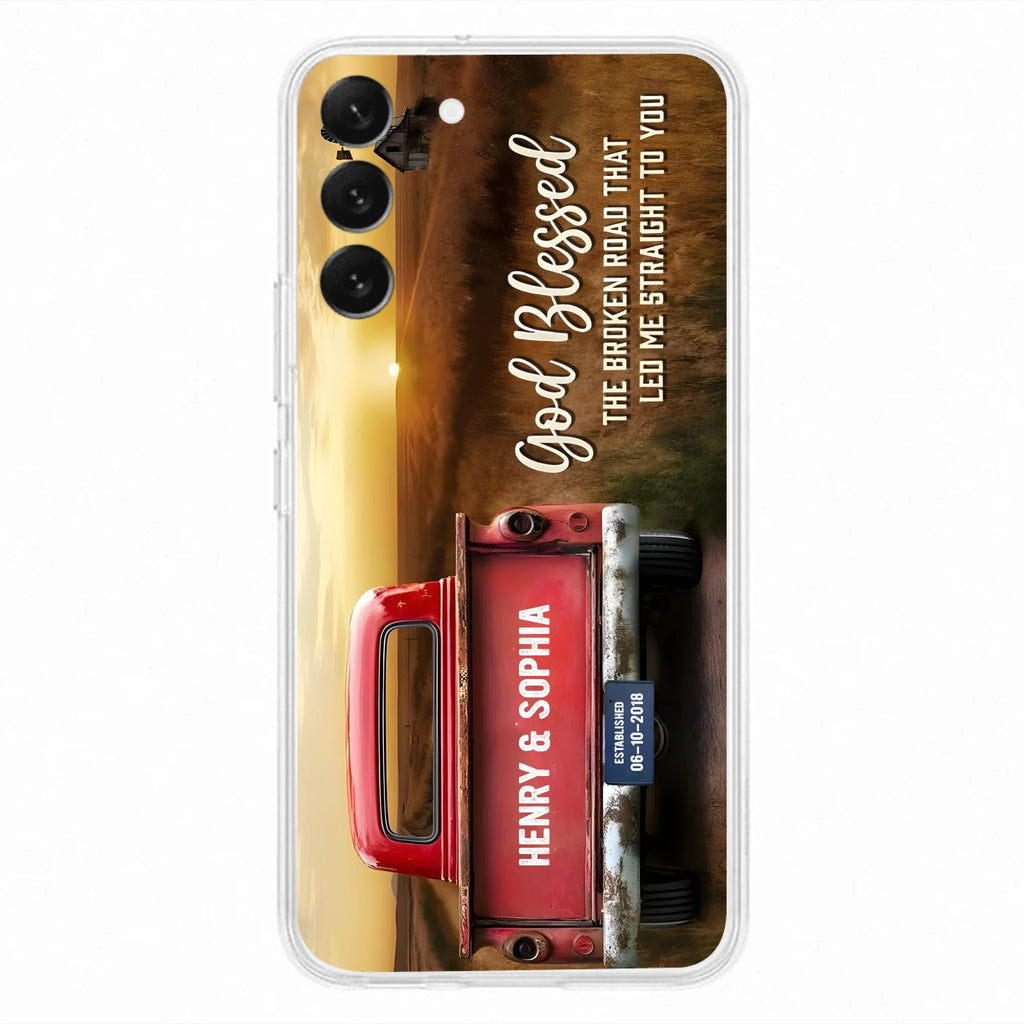 Custom Personalized Phone Case - Gift Idea For Couple - Case For iPhone/Samsung