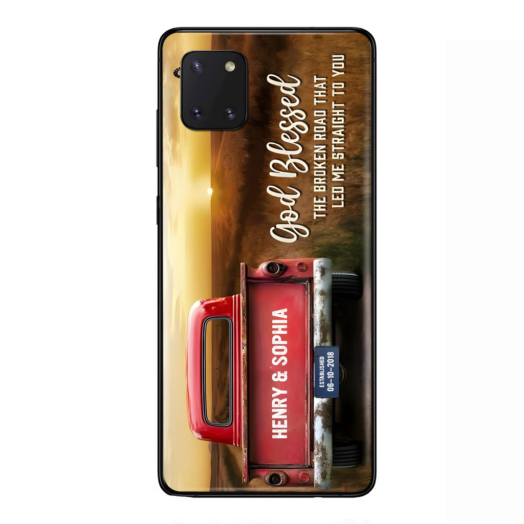 Custom Personalized Phone Case - Gift Idea For Couple - Case For iPhone/Samsung