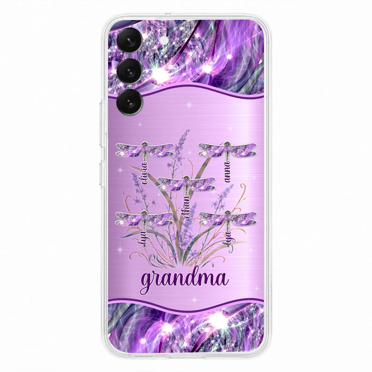 Custom Personalized Grandma Phone Case - Gift Idea For Grandma/ Mom - Case For iPhone/ Samsung
