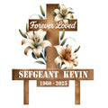 Custom Personalized Memorial Metal Sign - Memorial Gift Idea - Forever Loved