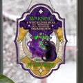 Personalized Witch Acrylic Suncatcher - Gift Idea For Witch/Cat Lover - Warning A Witch Lives Here