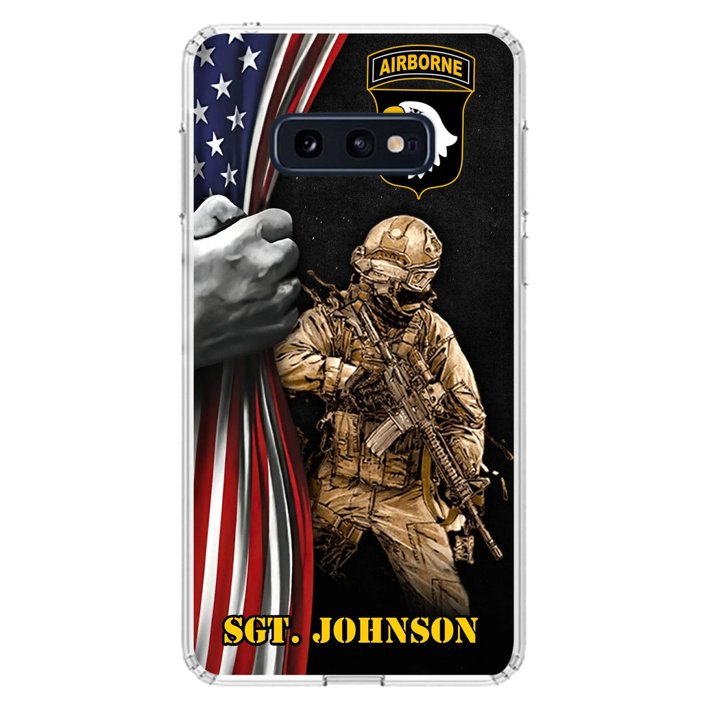 Custom Personalized Veteran Phone Case - Gift Idea For Veteran - Case For iPhone And Samsung